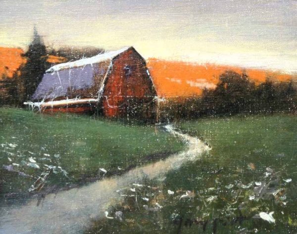 Autumn Sunset by Romona Youngquist