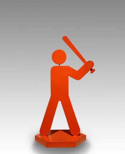 Batter Up [Orange] by Todd Pierce