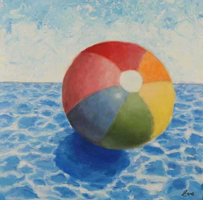 Image of Big Sky Beach Ball by Eve Plumb