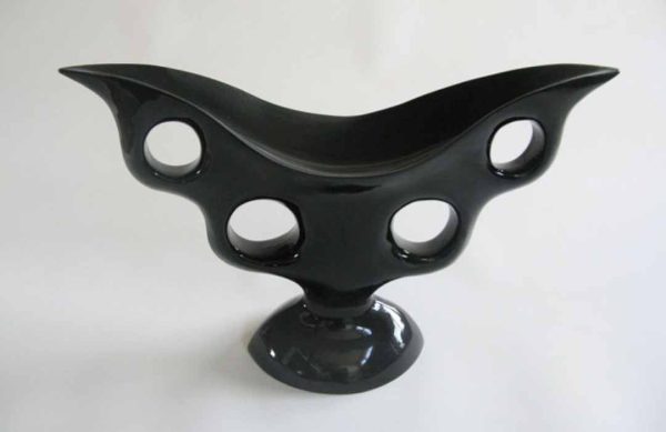 Black Presentation Bowl by Eric Boos