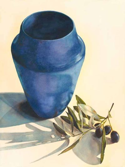 Blue Clay, Black Olives by Kathrine Lemke Waste