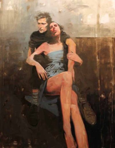 Blue Dress by Michael Carson