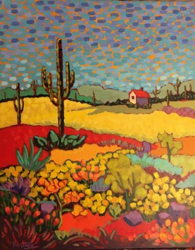 Cactus Land by Claudia Hartley