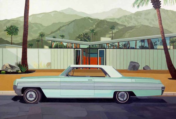 Car in Front of Alexander House   by Andy Burgess