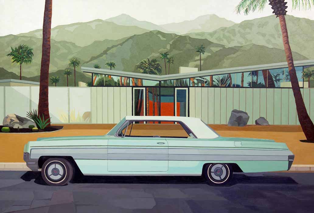 Image of Car in Front of Alexander House by Andy Burgess