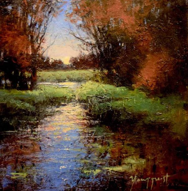Creek Study by Romona Youngquist