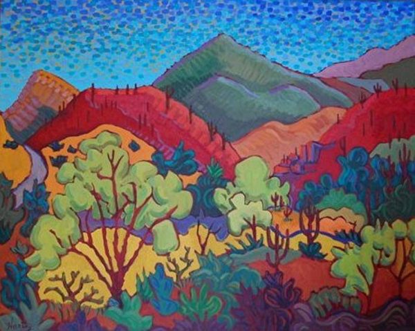 Delightful Desert Day by Claudia Hartley