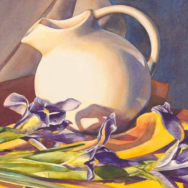 Dutch Iris by Kathrine Lemke Waste