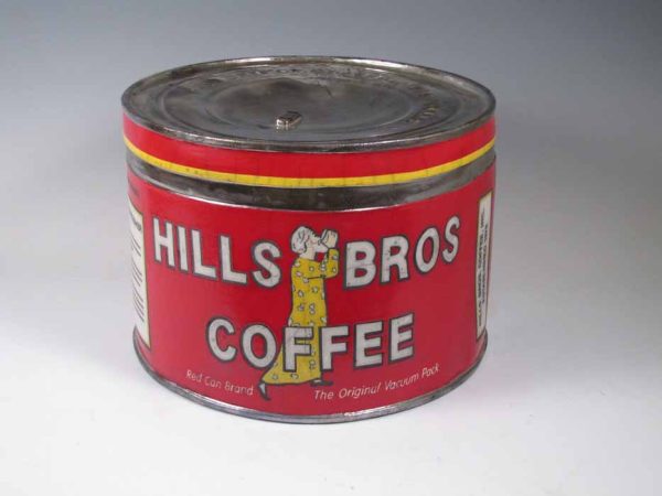 Hills Bros Coffee Tin by Karen Shapiro