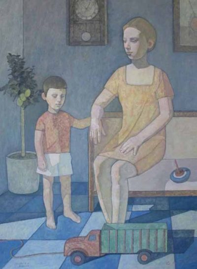 Madre e figlio (Mother and son) by Luigi Gatti