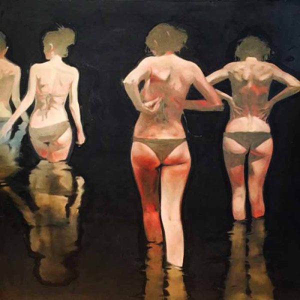 Moon Swimming by Michael Carson