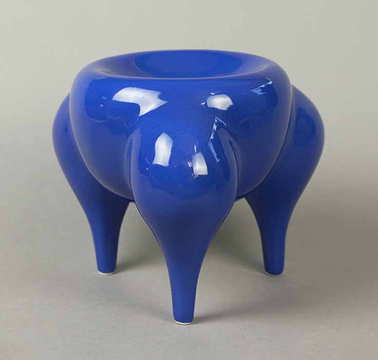 Image of Muscular Blue Bowl by Eric Boos