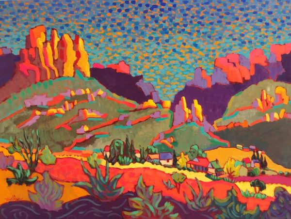 Old Mining Town by Claudia Hartley
