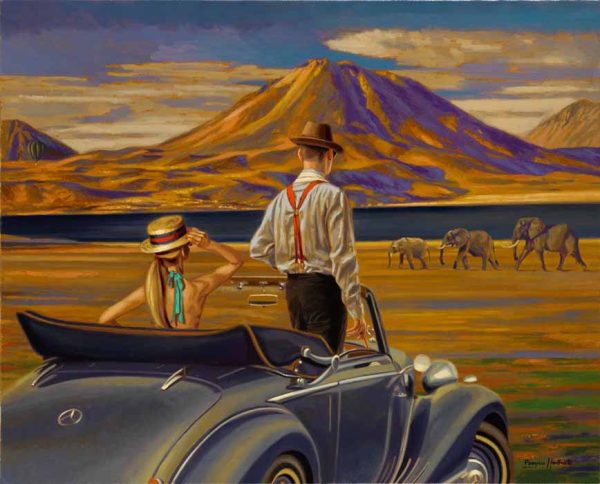On Safari by Peregrine Heathcote