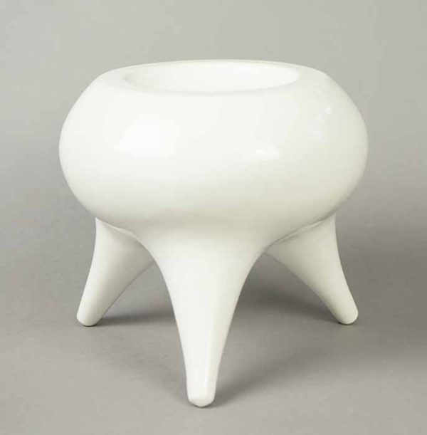 Plump White Bowl   by Eric Boos