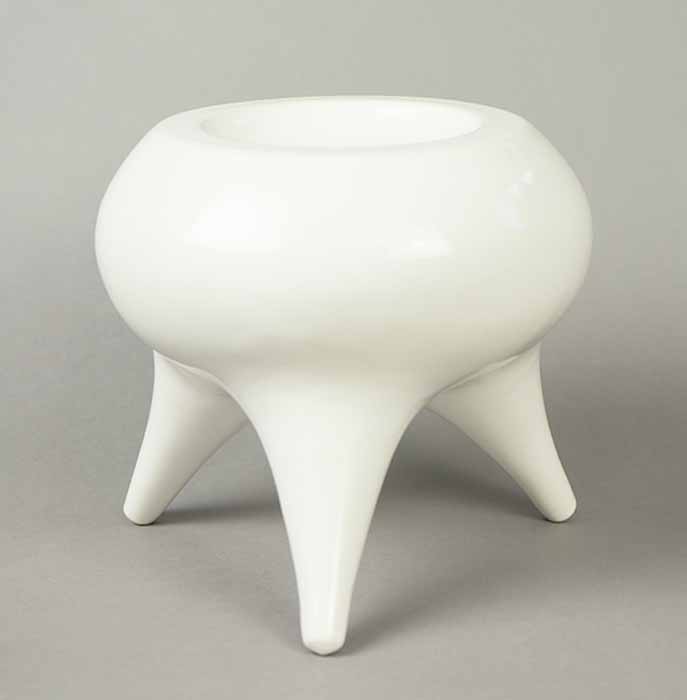 Image of Plump White Bowl by Eric Boos