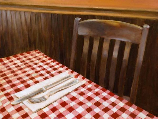 Red Check Tablecloth by Eve Plumb