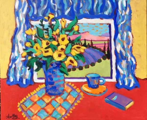 Red, Yellow, and Blue by Claudia Hartley