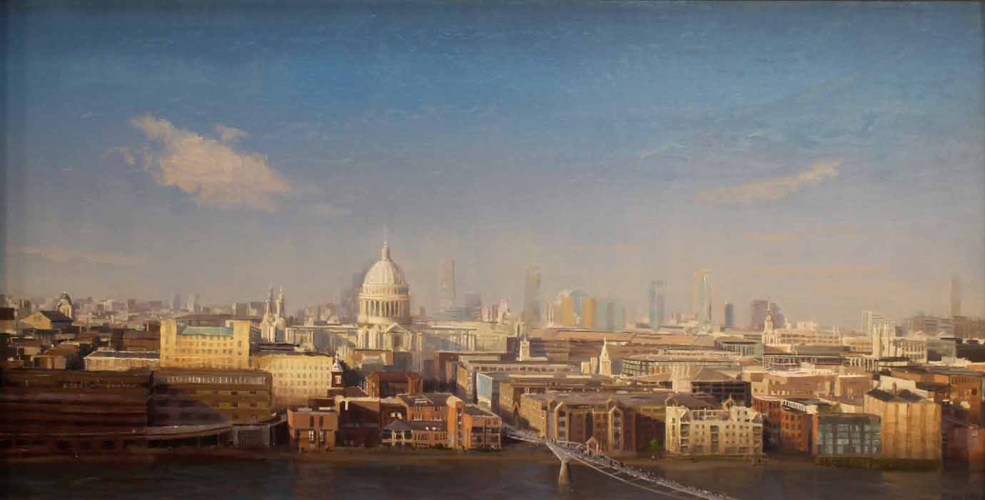 Image of St. Paul's Cathedral, London (view from Tate Museum) by Brad Aldridge