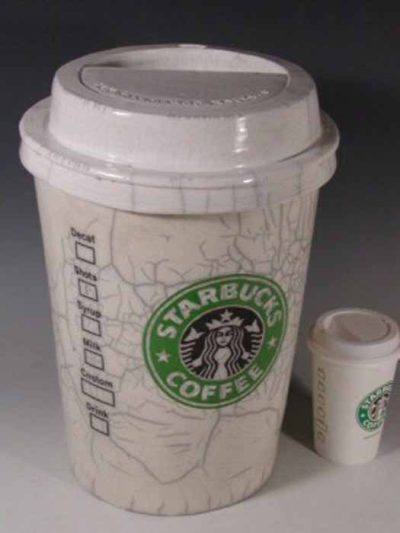Starbucks Cup by Karen Shapiro