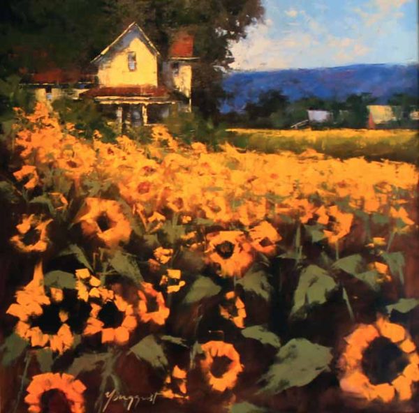 Sunflower Morning by Romona Youngquist