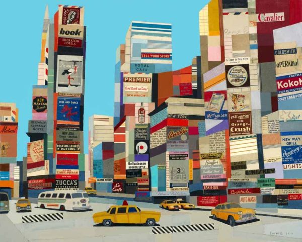 Times Square Orange Crush   by Andy Burgess