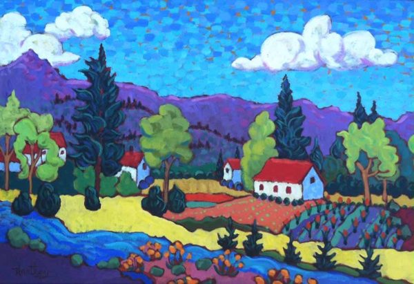 Tranquility in Color by Claudia Hartley