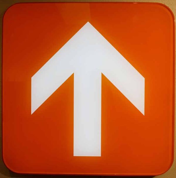 Untitled (Arrow Up) by Todd Pierce