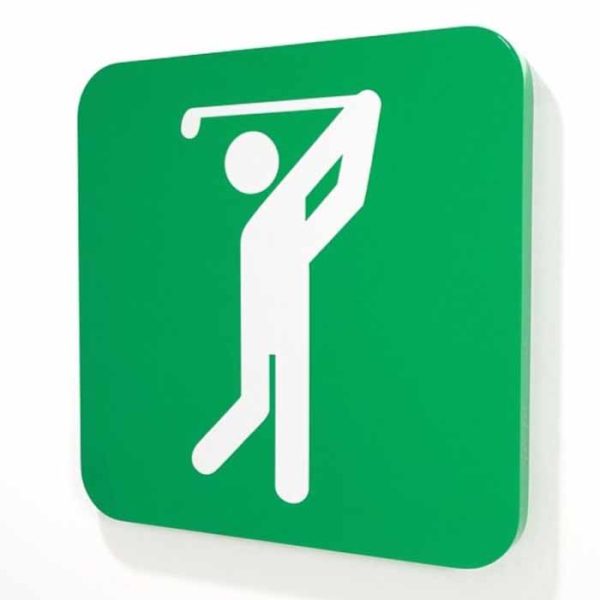 Untitled [Golfing] by Todd Pierce
