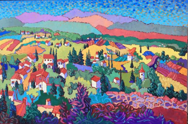 View from the Wall by Claudia Hartley