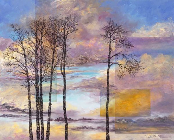 Aspen Silhouette by Cyndy Carstens
