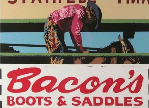 (Bacon’s) Boots and Saddles #69/75, C.1981 by Bill Schenck