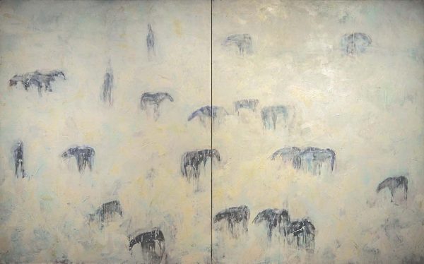 Bannack Horses by Theodore Waddell