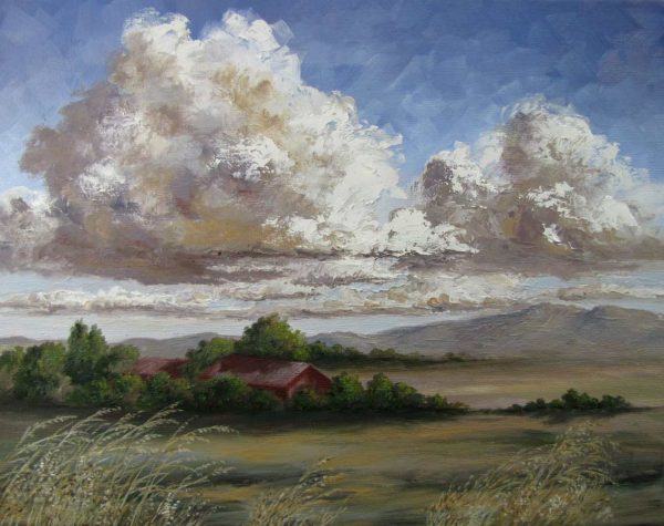 Billows Over the Foothills by Cyndy Carstens