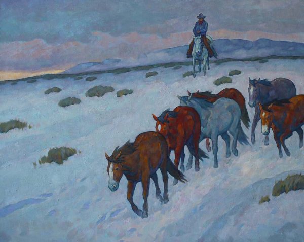 Bringing the Mares by Howard Post
