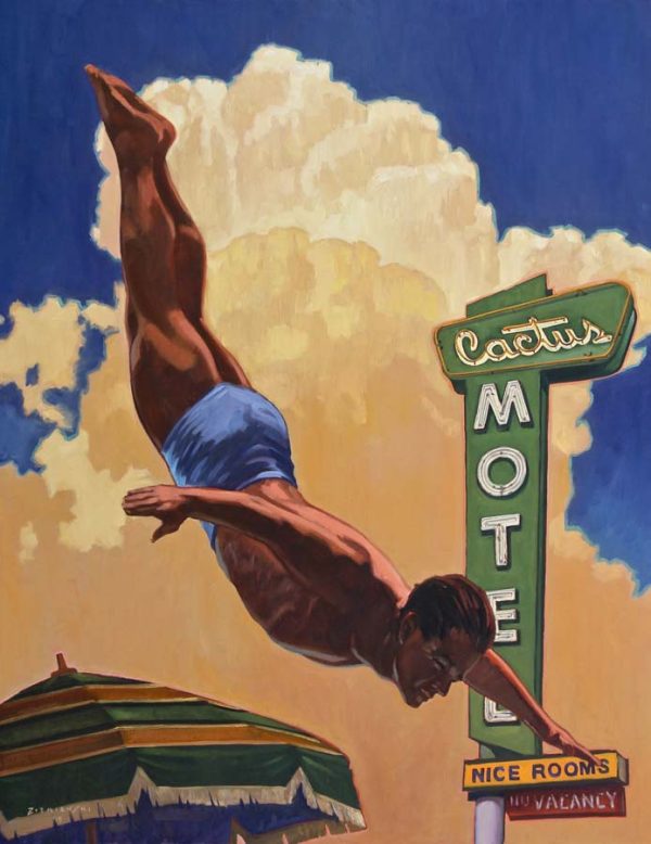 Cactus Motel by Dennis Ziemienski