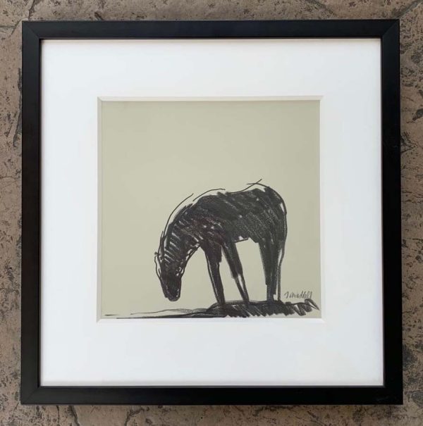 Camas Prairie Horses Dr. #8 by Theodore Waddell