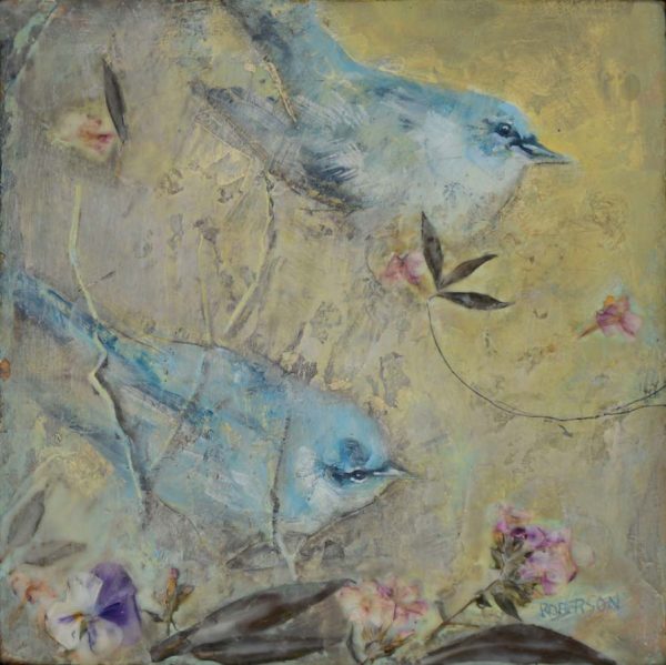 Cerulean Warbler Composition by Mary Roberson