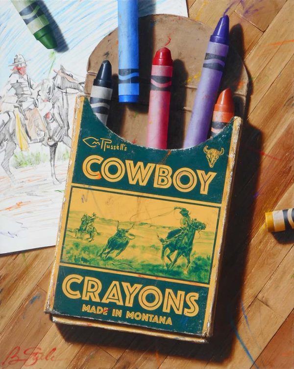 CM Russell’s Cowboy Crayons by Ben Steele
