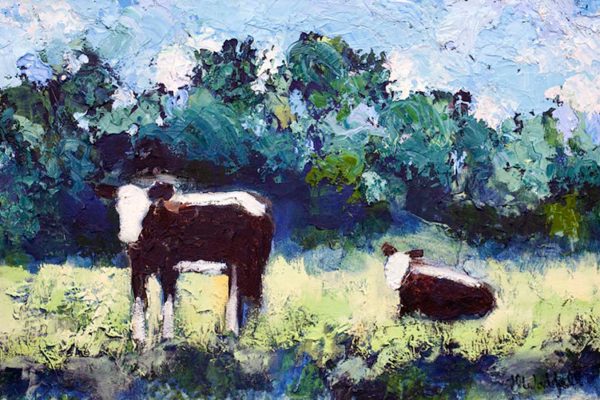 Deer Creek Herefords #4 by Theodore Waddell