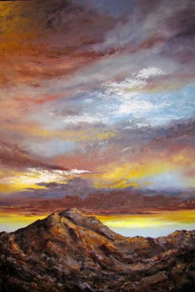 Desert Mountain Skies by Cyndy Carstens
