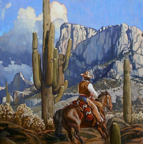 Desert Ramparts by Dennis Ziemienski