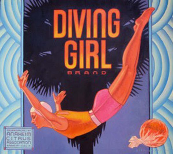 Diving Girl Brand by Dennis Ziemienski