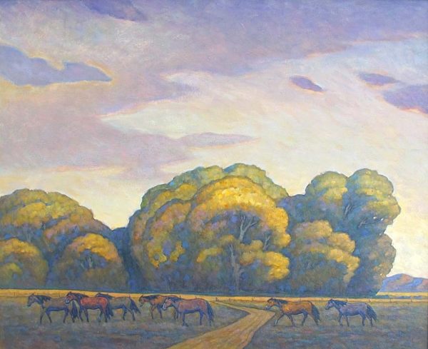 Evening Crossing by Howard Post