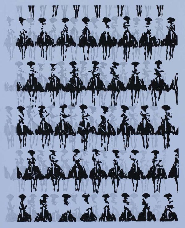 Fantasmas Graficos- Blanco by Duke Beardsley