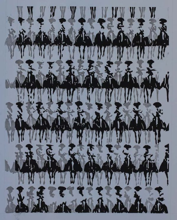 Fantasmas Graficos- Gris by Duke Beardsley