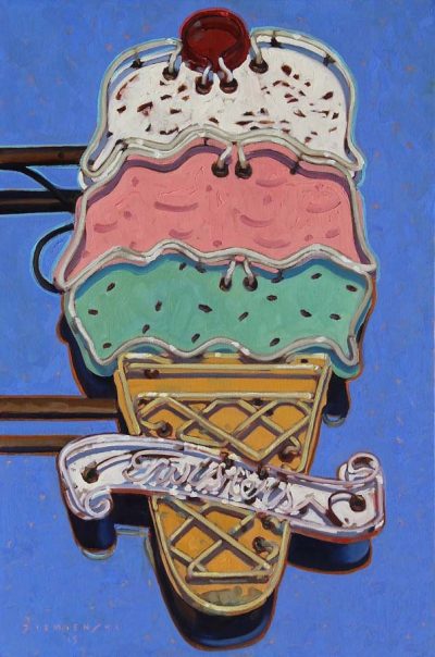 Ice Cream Light by Dennis Ziemienski