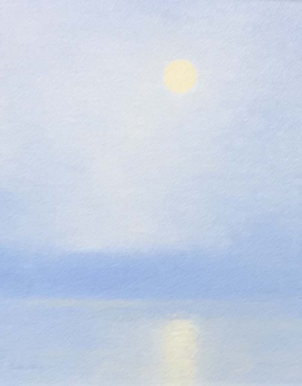 Last Chance Moonrise by Dave Hall