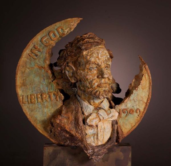 Lincoln Penny by Greg Woodard