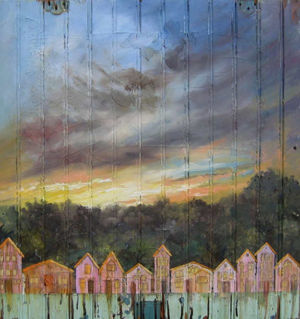 Little Pink Houses by Cyndy Carstens